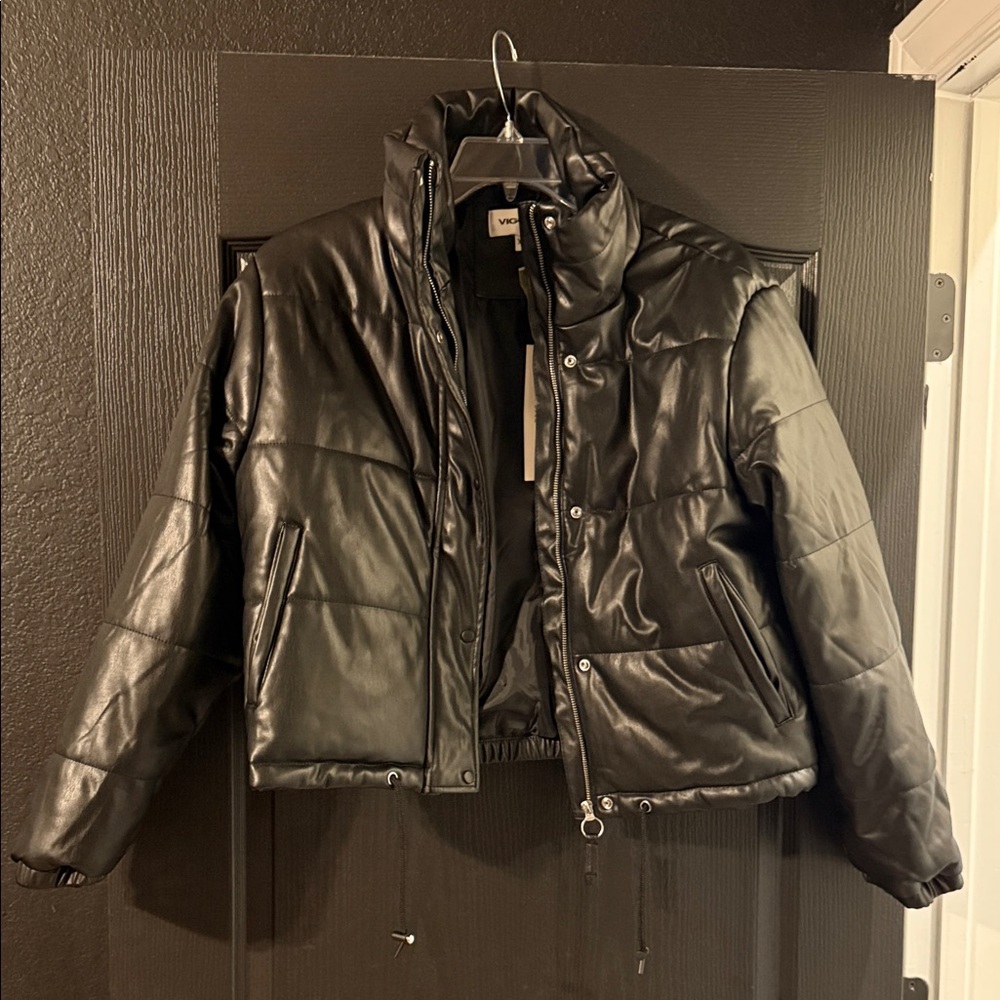 Vigoss Black Quilted Jacket